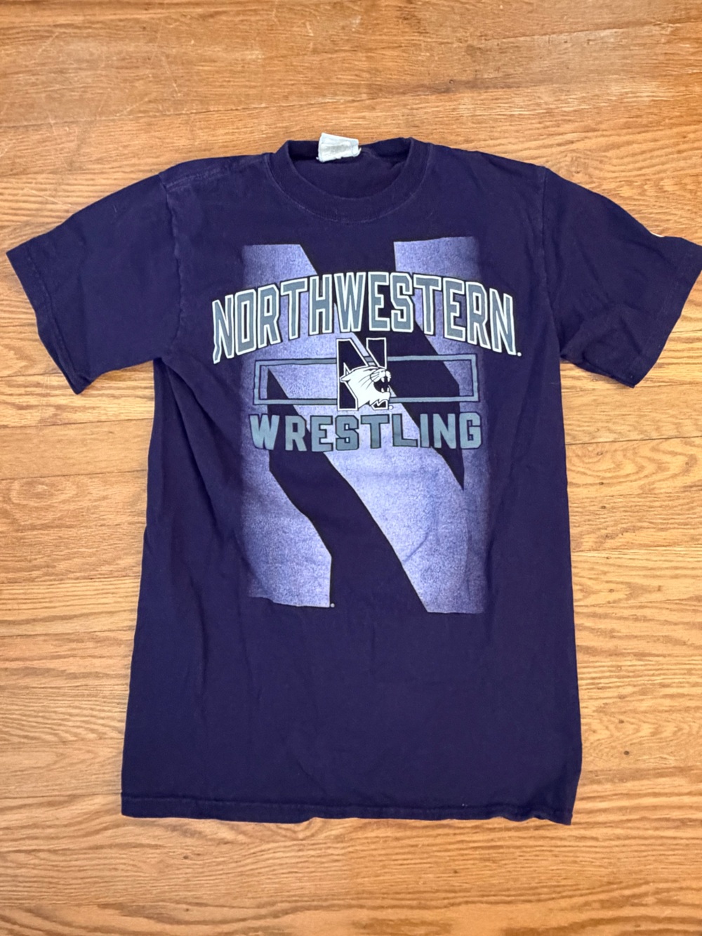 Northwestern University Wrestling Tee - S